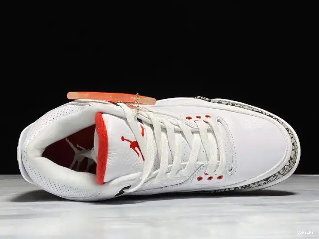Rep TBK 136064-116 Retro 3 Air of Hall Jordan Fame 0624